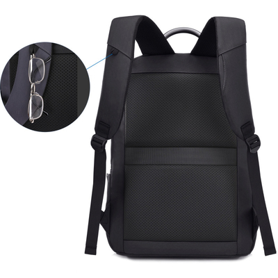 কার্যকারণ ব্যবসা ল্যাপটপ ব্যাকপ্যাক USB চার্জিং অক্সফোর্ড জলরোধী ভ্রমণ ব্যাগ